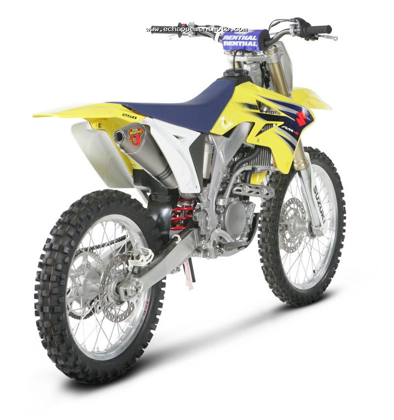 ECHAPPEMENT MOTO AKRAPOVIC SLIP-ON SYSTEM SUZUKI RM-Z 250 (2007) 2